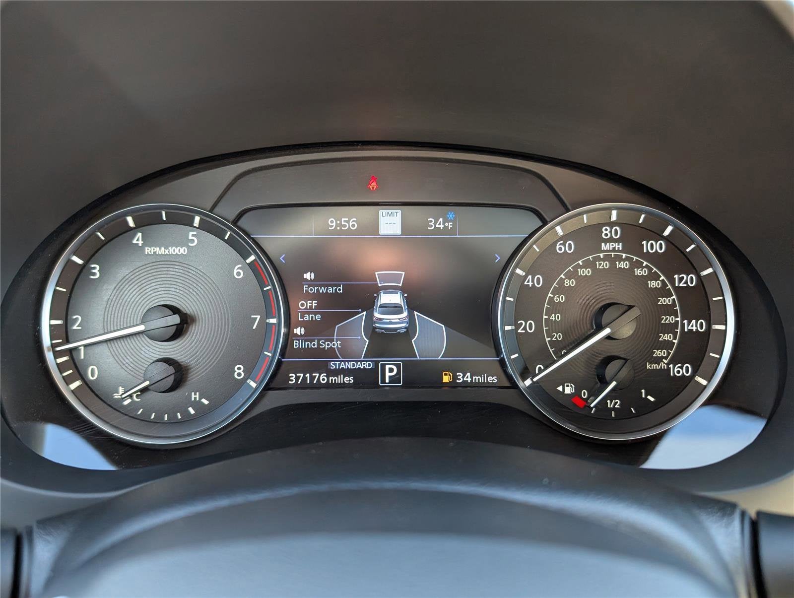 2022 INFINITI QX55 SENSORY