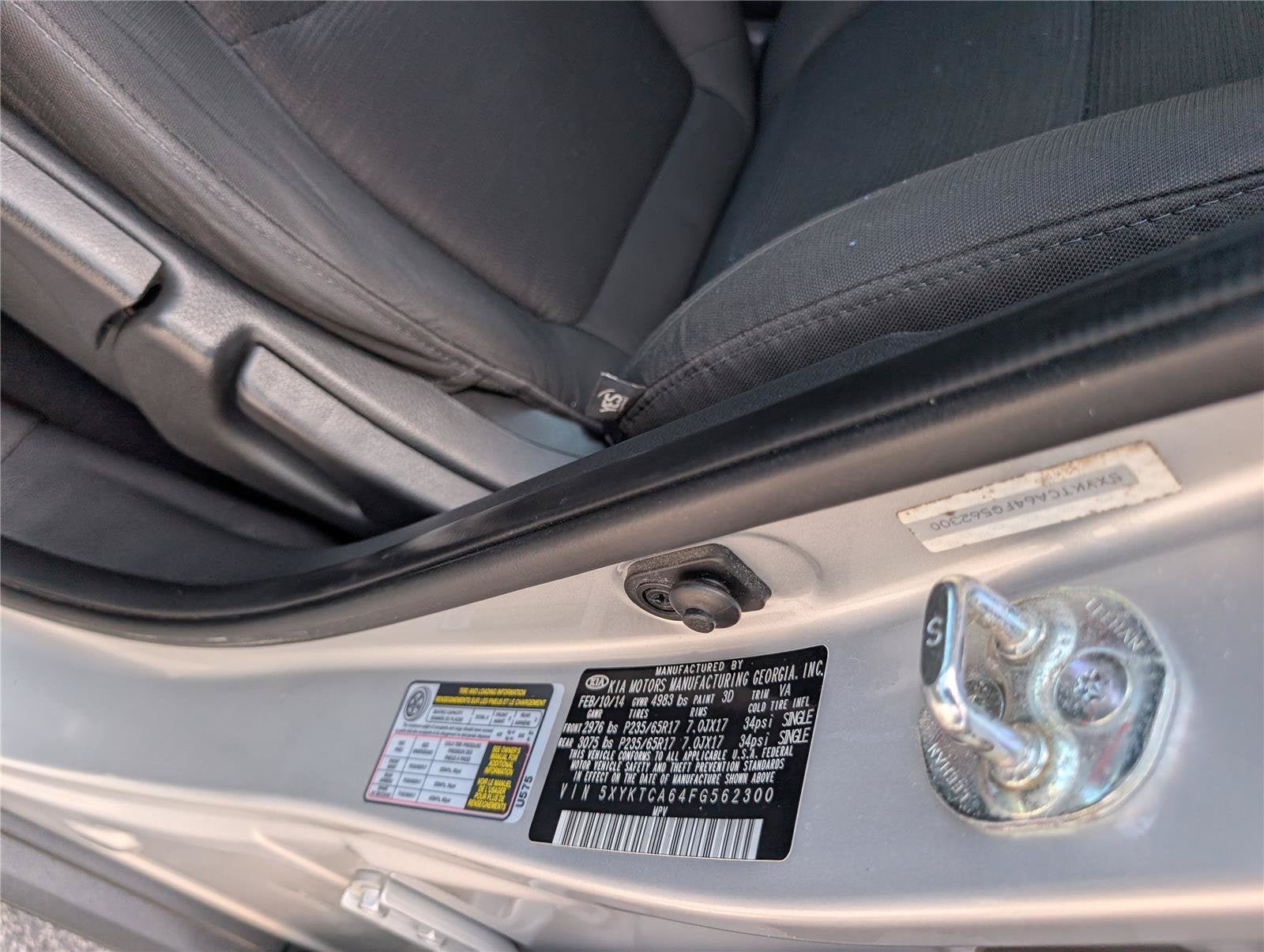 2015 Kia Sorento LX