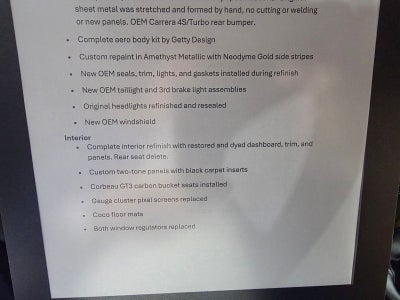 1999 Porsche 911 Carrera