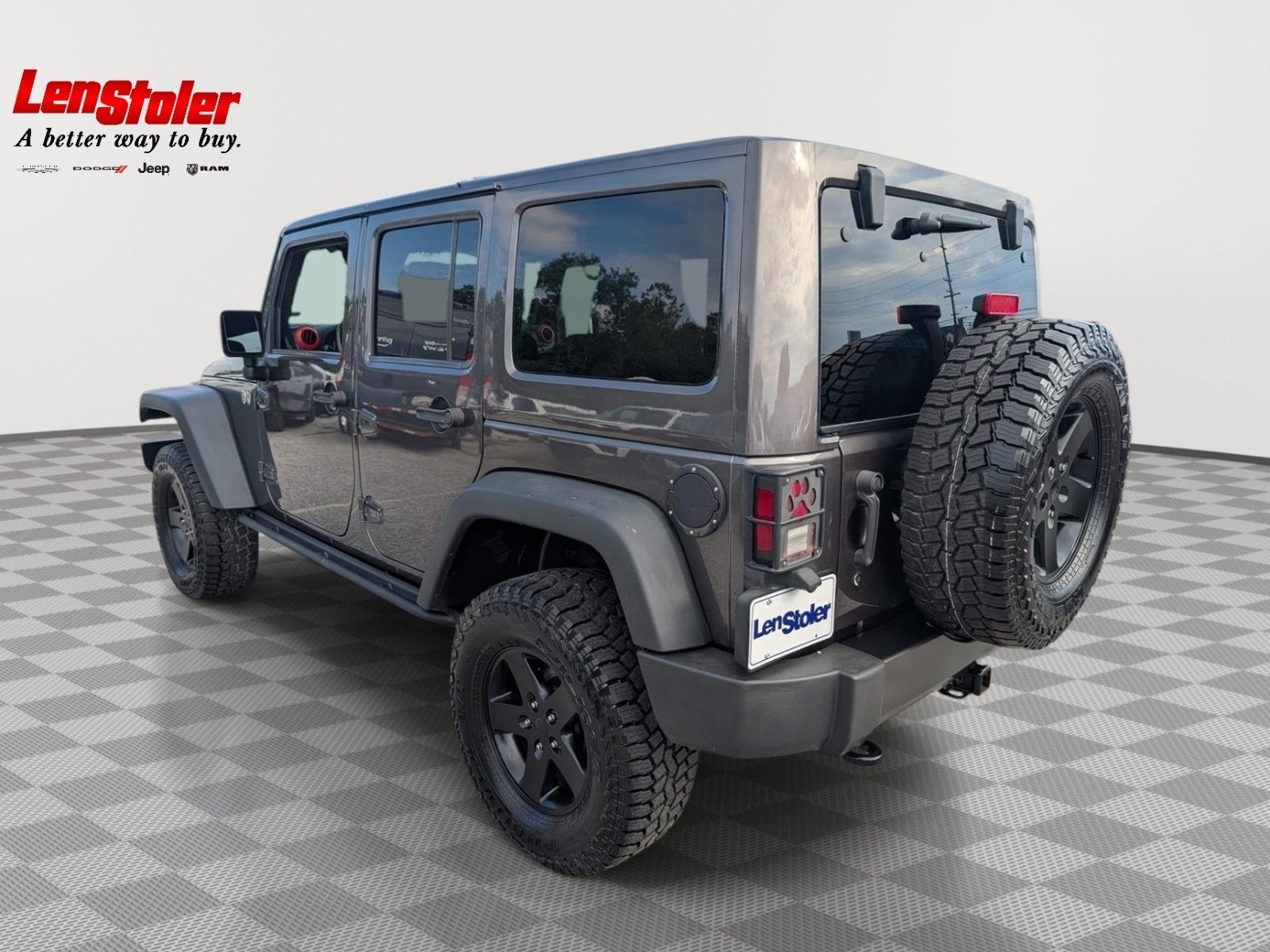 2016 Jeep Wrangler Unlimited Black Bear
