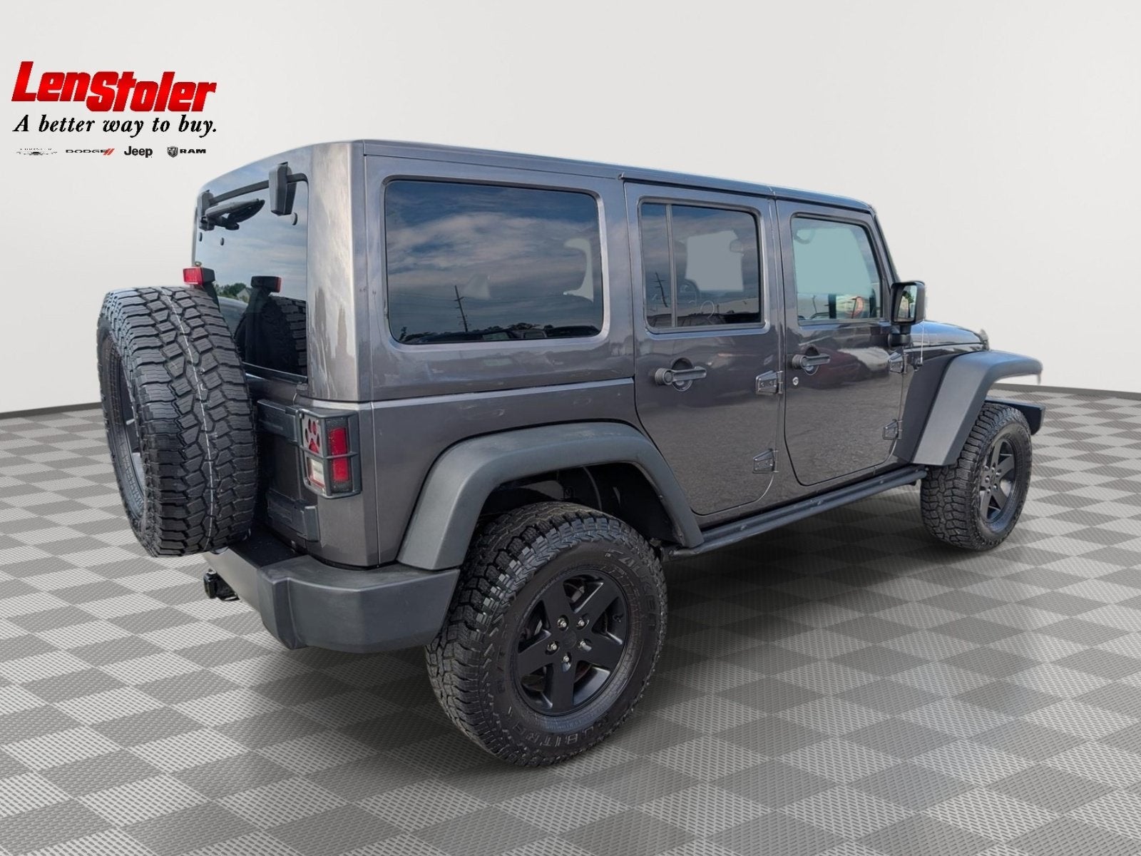 2016 Jeep Wrangler Unlimited Black Bear