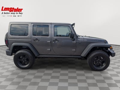 2016 Jeep Wrangler Unlimited Black Bear