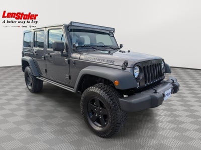 2016 Jeep Wrangler Unlimited Black Bear