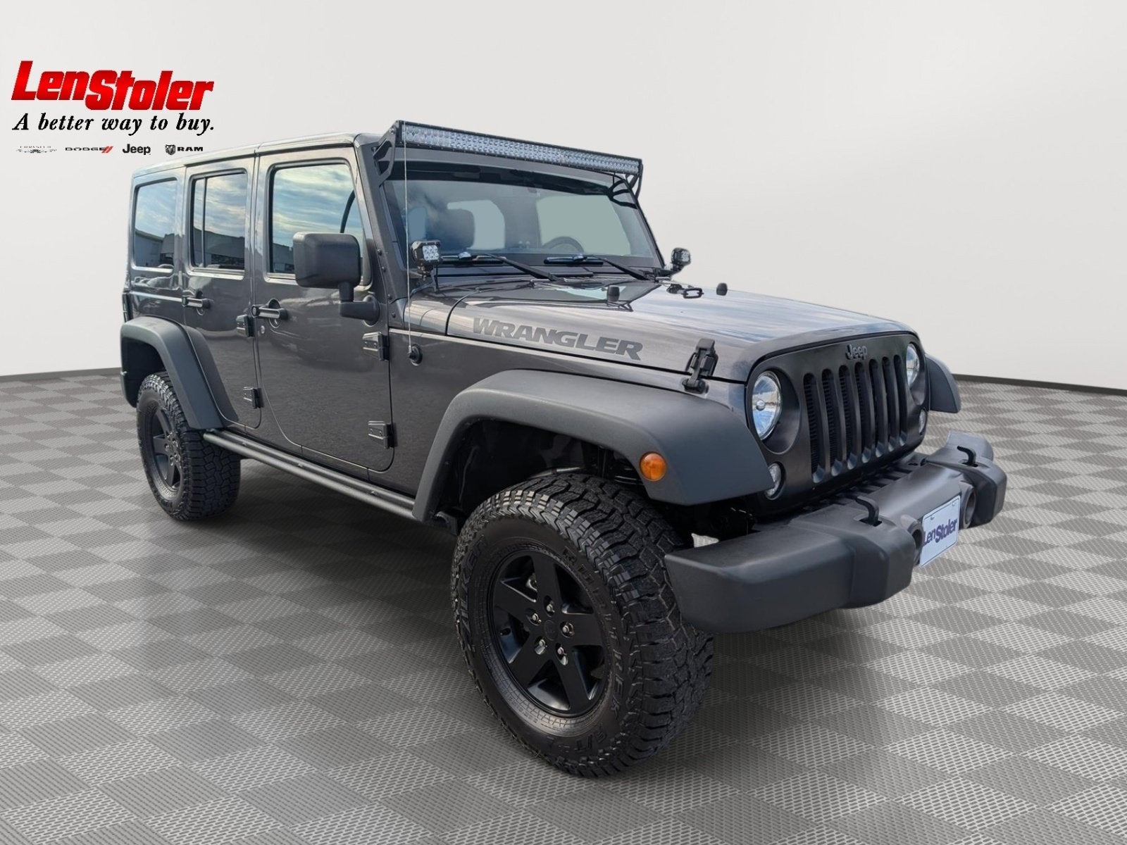 2016 Jeep Wrangler Unlimited Black Bear