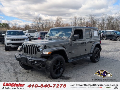 2021 Jeep Wrangler Unlimited Sahara Altitude