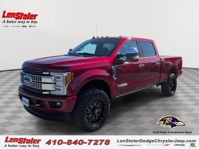 2019 Ford Super Duty F-250 SRW Platinum