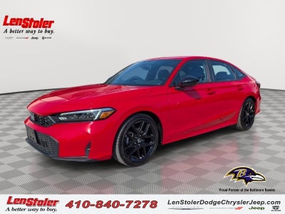 2025 Honda Civic Sedan Sport