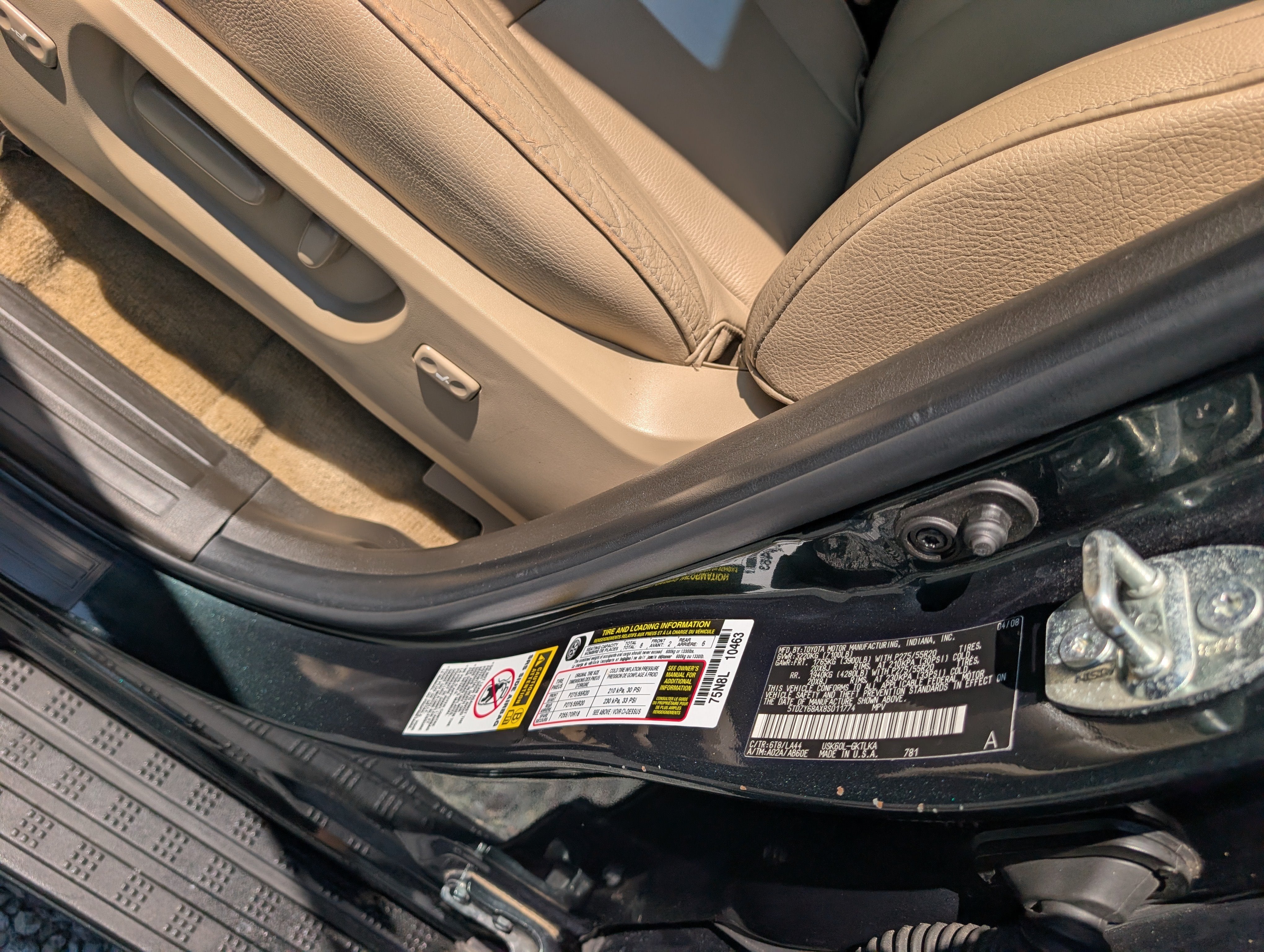 2008 Toyota Sequoia Ltd