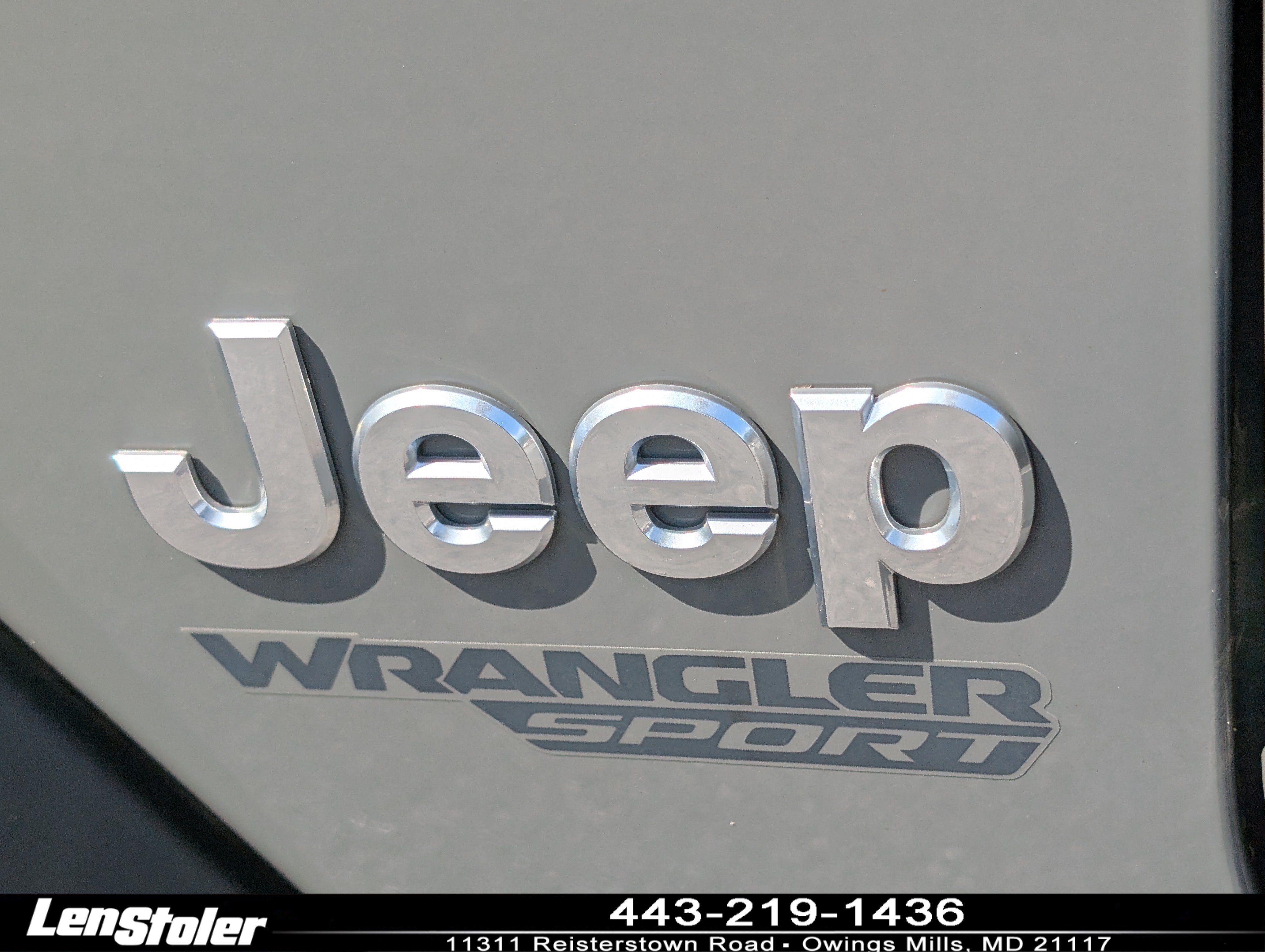 2018 Jeep Wrangler Sport