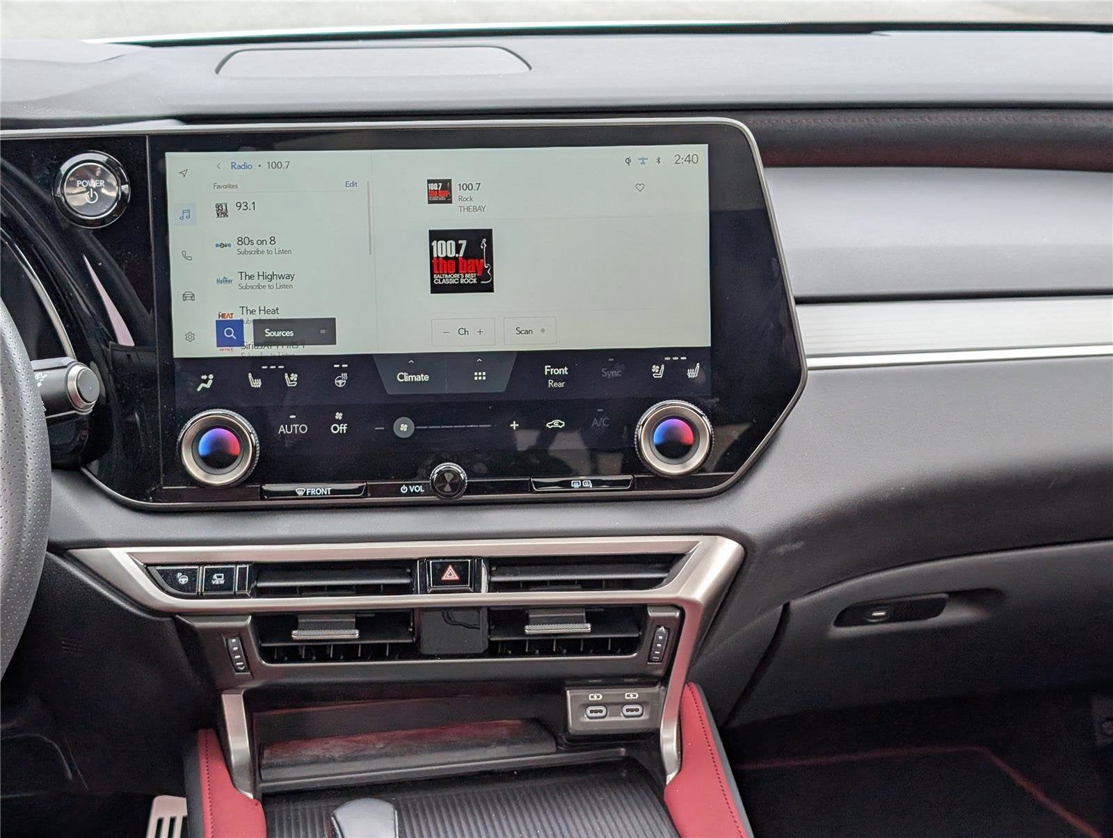 2025 Lexus RX RX 500h F SPORT Performance