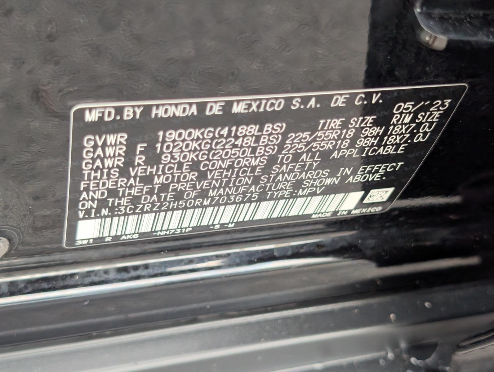 2024 Honda HR-V Sport
