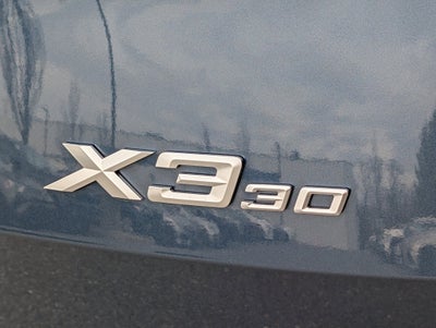 2025 BMW X3 30 xDrive