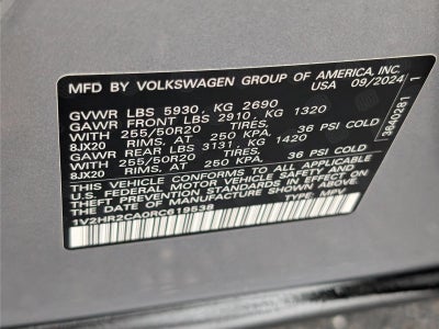 2024 Volkswagen Atlas 2.0T SE w/Technology