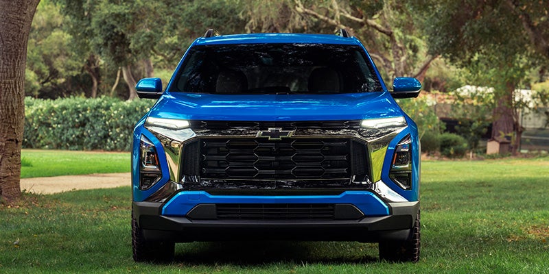 Blue front-facing 2027 Chevrolet Equinox in Westminster, MD